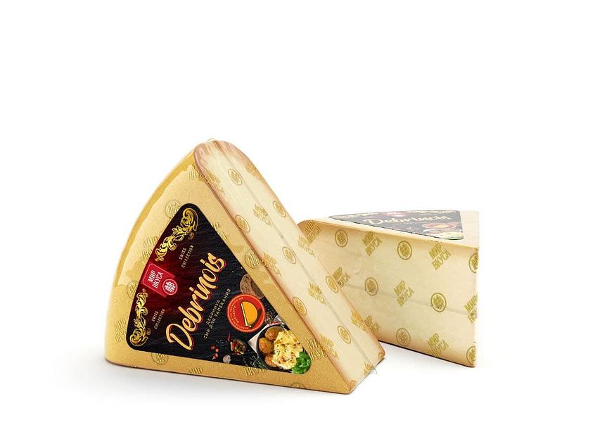 Сыр «Дебринуа» 50 % выдержка 3 мес сегмент колеса фото 1