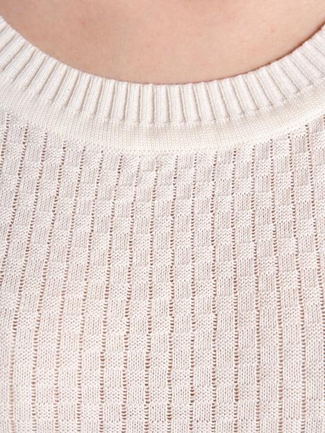 Кофта Вафелька молочный 46-48, 50-52, 54-56 ОПТ фото 9