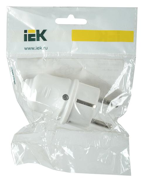 Вилка IEK ВПп10-01-Ст (EVP10-16-01-K01) разборная с заземляющим контактом фото 2