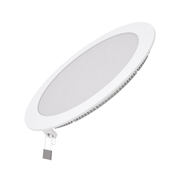 Светильник светодиодный встраиаемый LED ДВО 18 Вт 1560 Лм 6500К IP20 d225х22 мм монт d210 мм Slim Gauss Gauss 939111318 фото 1
