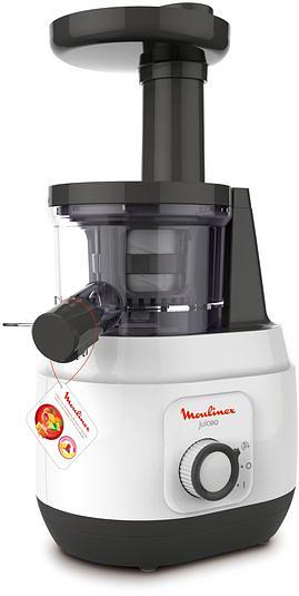 Соковыжималка шнековая Moulinex ZU150110 150Вт белый/черный фото 2