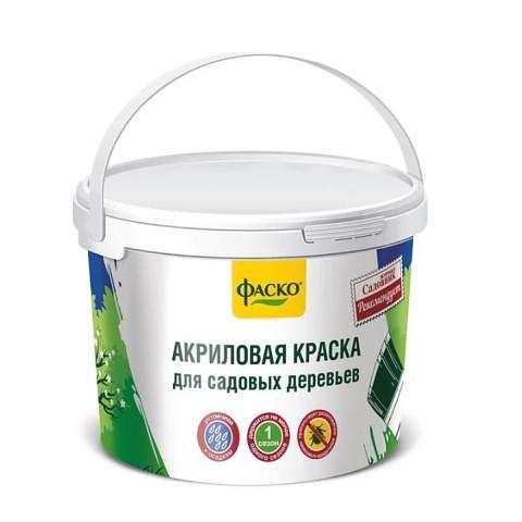 Краска акриловая для деревьев, 1,2 кг, Фаско фото 1