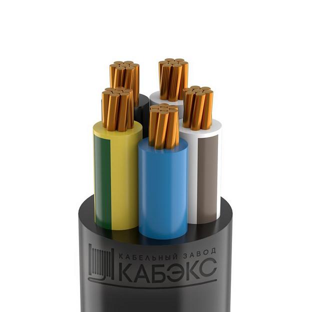Кабель ВВГнг(А)-LS 5х50 мк (N PE) 0.66кВ (м) Кабэкс ТХМ00209002 фото 1