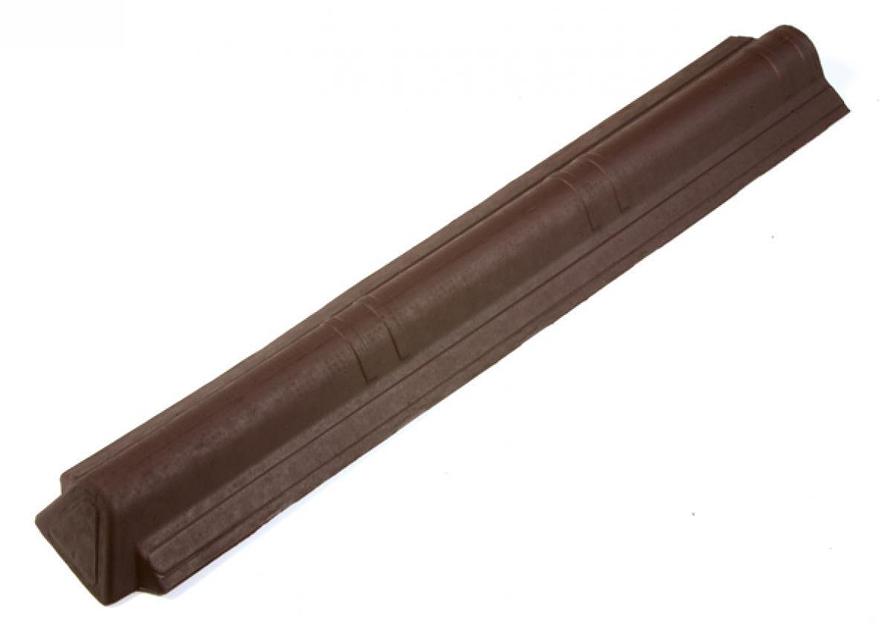 Торцевой элемент конька «Ондувилла» красный/коричневый 3D опт фото 2