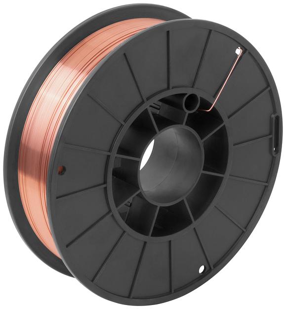 Проволока сварочная омедненная 1.2 мм (катушка 5 кг) фото 1