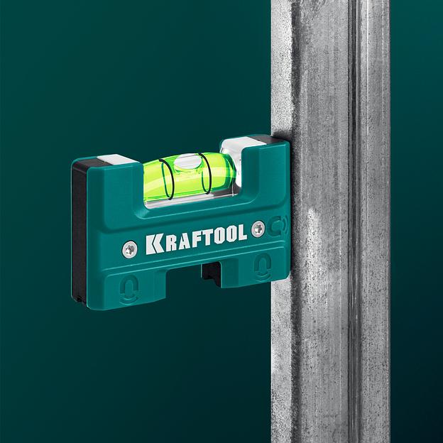 KRAFTOOL Electrо 76 мм, магнитный уровень (34786) фото 7