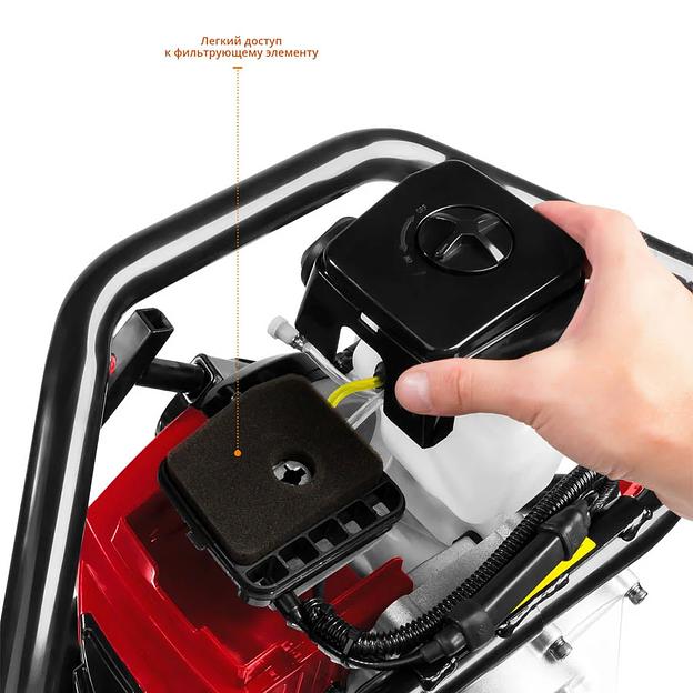 Мотобур (бензобур) ЗУБР, 60-300 мм, 71 см³, 2 оператора, без шнека (МБ2-300) фото 7