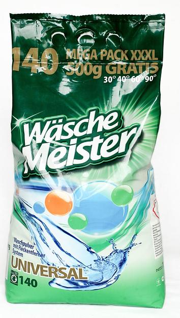 Стиральный порошок «WascheMeister Universal» 10,5 кг ОПТ фото 1