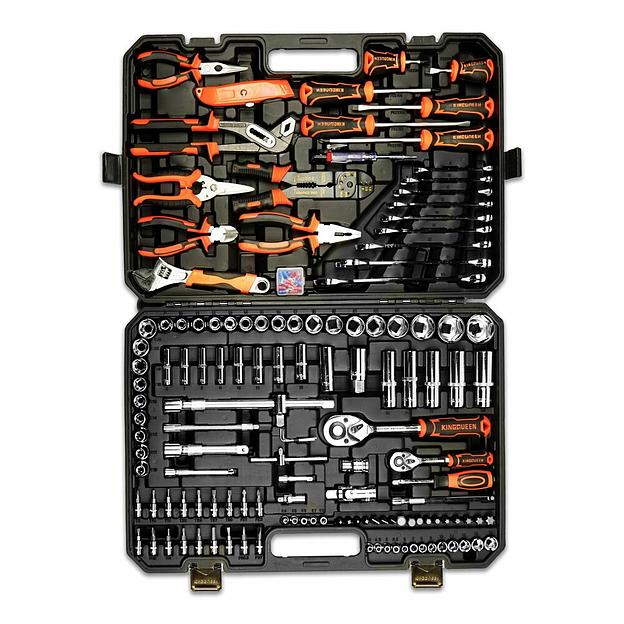 Набор инструментов KINGQUEEN 160 Предметов WIB-90003-24 фото 3
