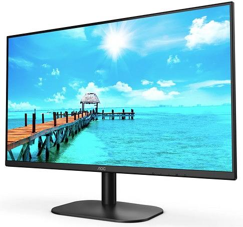 Монитор 27" AOC 27B2DA 1920x1080@75Гц IPS LED 16:9 4ms D-Sub DVI HDMI 20M:1 1000:1 178/178 250cd Speakers Tilt Black (27B2DA) фото 2