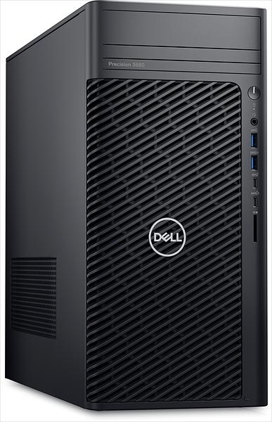 Рабочая станция Dell Precision 3680 Tower Core i7-14700 (2,1GHz) 16GB (1x16GB) DDR5, 512GB SSD, Nvidia RTX A2000, 12GB GDDR6, 1000W, TPM, No Optical Drive, Windows 11 Pro Multilang, 1YW (3680-7652) фото 2