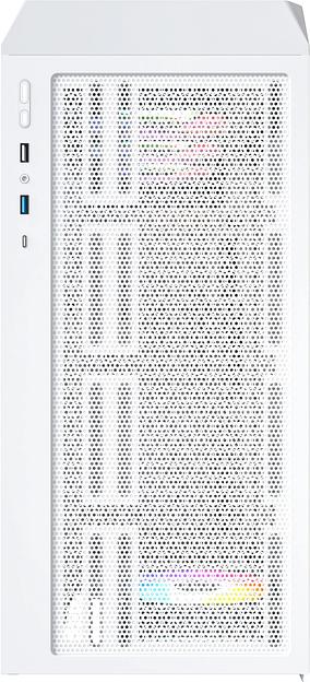 Корпус Montech X5 белый без БП ATX 4x120mm 1xUSB2.0 1xUSB3.0 1xUSB3.1 audio bott PSU фото 7