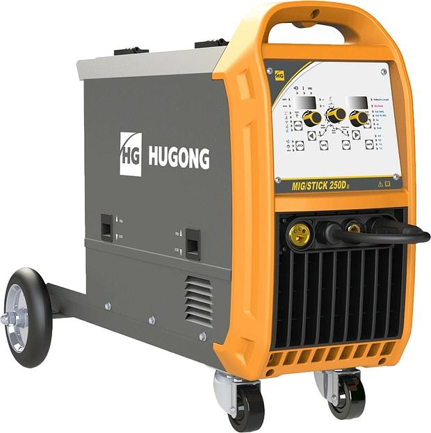 Сварочный полуавтомат Hugong Mig/Stick 250D III инвертор MIG-MAG/SPOT/FCAW/MMA/Lift TIG 7.12кВт фото 3