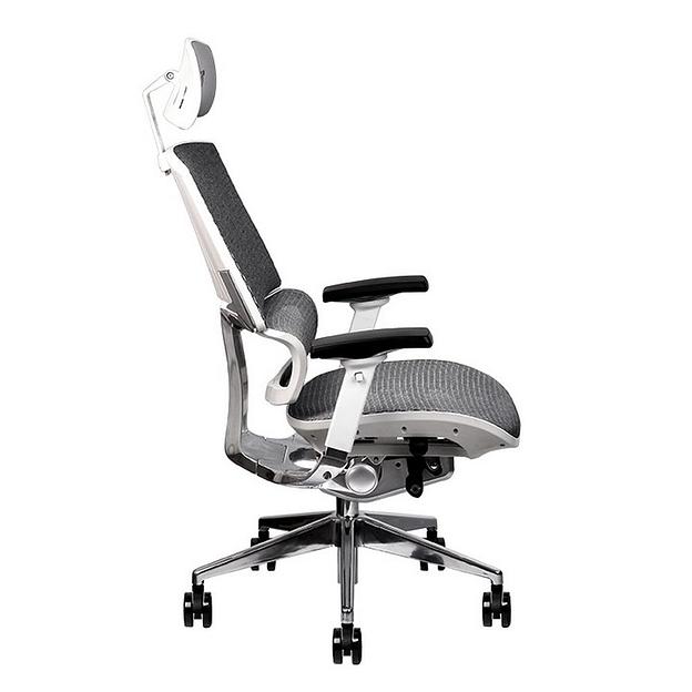 CYBERCHAIR E500 White,Comfort size,4D (526494) фото 5
