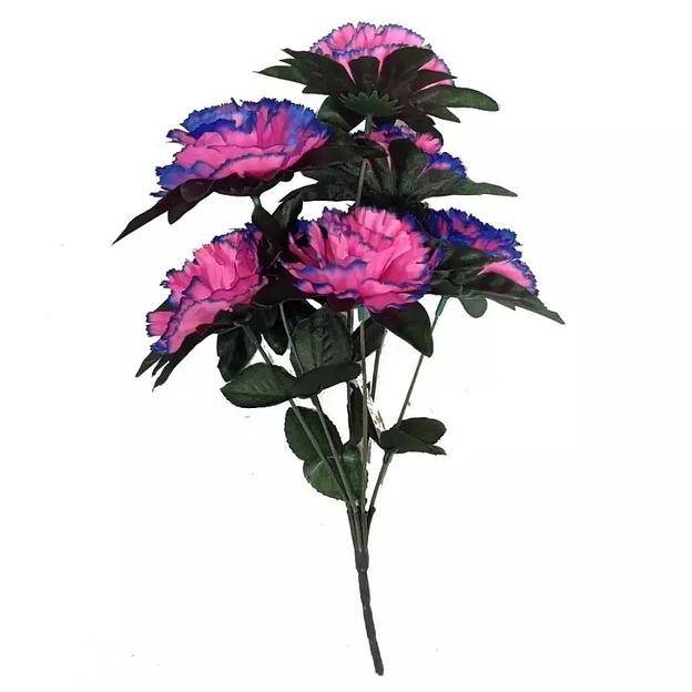 Букет гвоздики на 7 голов 36см 374-727 фото 3