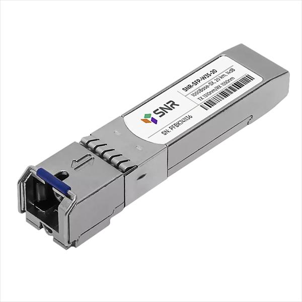 SNR Модуль SFP WDM, дальность до 20км (14dB), 1310нм LC (SNR-SFP-W35-20-LC) фото 1