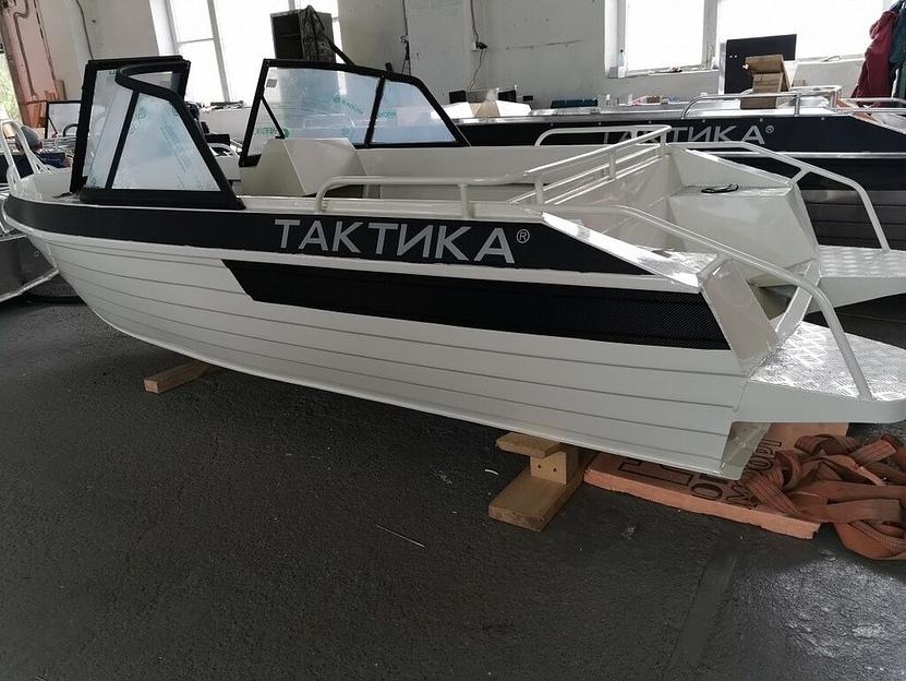 Алюминиевый катер Тактика 390 DC, 390*150*75 см фото 8