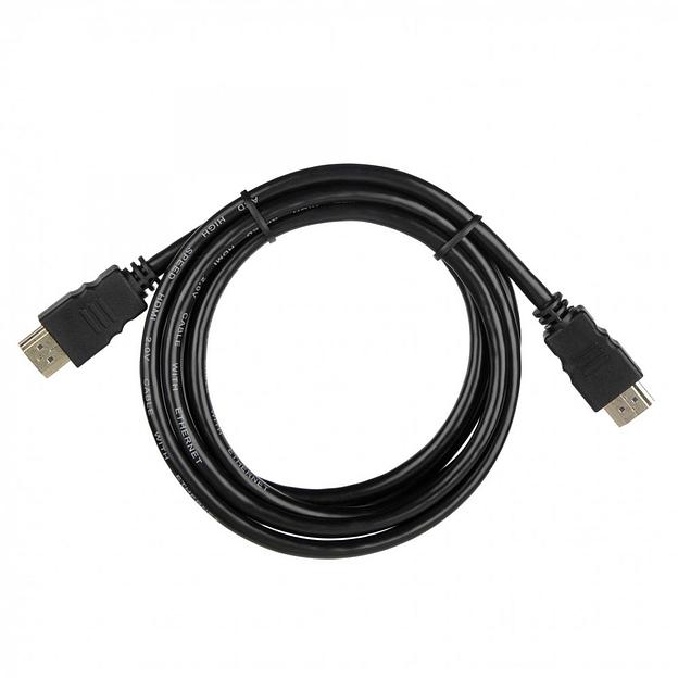 Кабель ACD Кабель ACD-DHHM2-18B |ACD-DHHM2-18B| HDMI 2.0, Golden Plated,19m/19m, Черный, 1.8м, (742231) фото 1