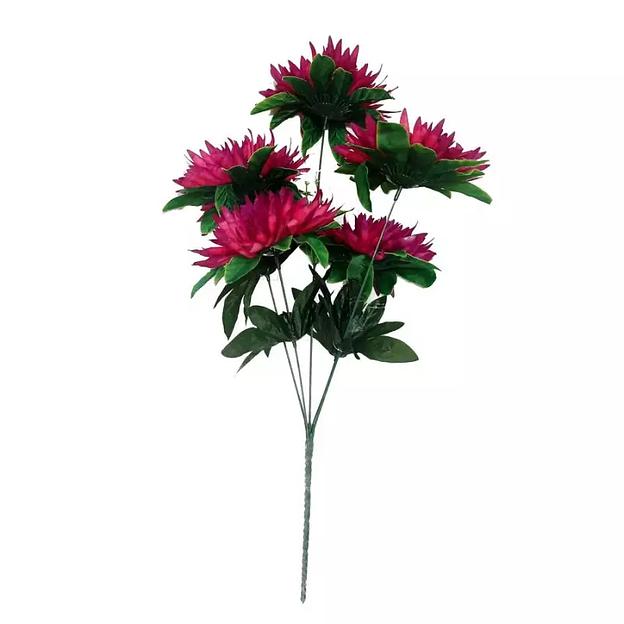 Букет астры на 5 голов 52см 282-646 фото 3