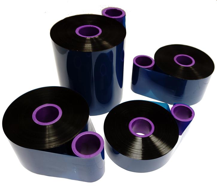 Термотрансферная лента (риббон) 033*700*1 OUT Edge Wax Resin с дополнительной втулкой фото 1