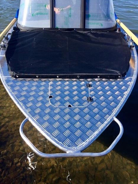 Алюминиевый катер Тактика 430 DC Lite, 458*165*81 см фото 8