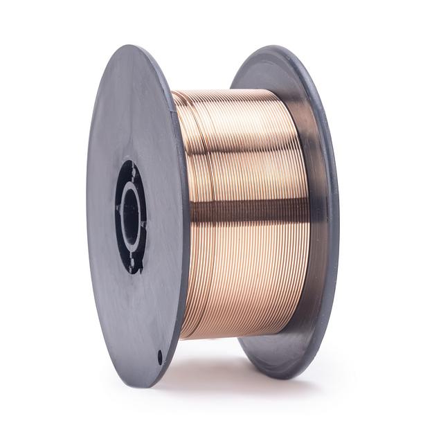 Проволока сварочная медная для полуавтомата CuSi3 0,8мм 1кг Foxweld 5168 фото 1