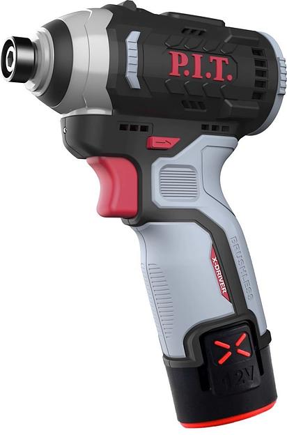 Винтоверт P.I.T. PSD12K-120A/2 аккум. патрон:держатель бит 1/4" фото 1