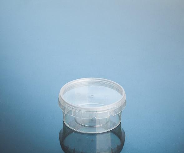 Банка полипропиленовая 180 мл. с прозрачной крышкой, опт фото 1