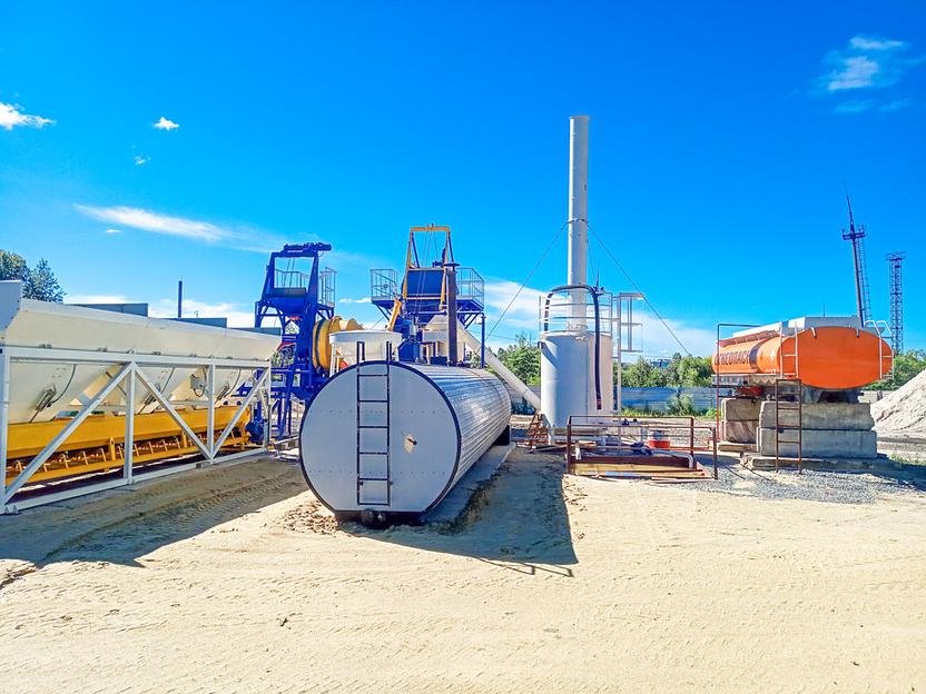 Мобильный асфальтовый завод МАЗ-20 фото 7