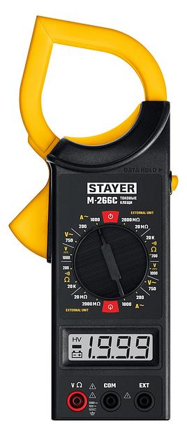 STAYER M266C Цифровые токовые клещи (59820) фото 1