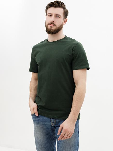 Футболки базовые, 160гр/м², хлопок 100%, зеленый фото 1