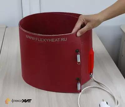 Силиконовый нагреватель для 200 л металлических бочек 2000 Вт фото 3