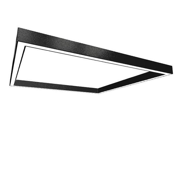 Подвесной светодиодный светильник квадрат фото 5