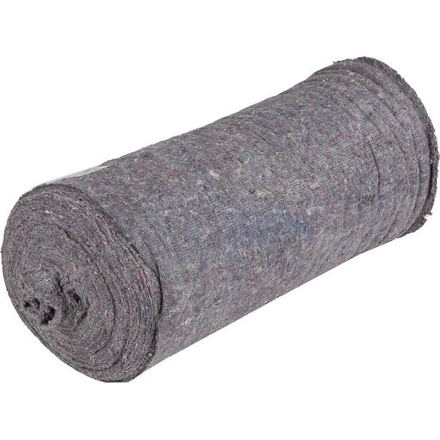 Холстопрошивное полотно (серое) 150 см×50 м ОПТ фото 3