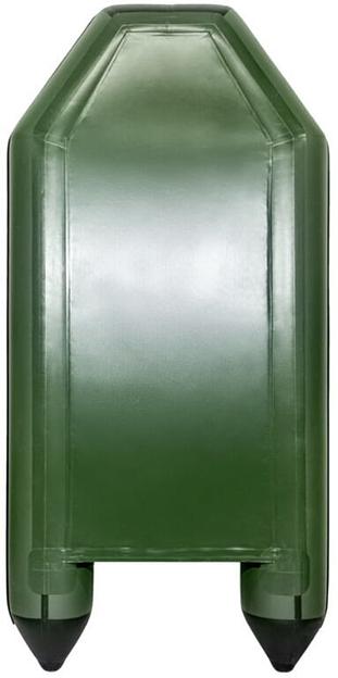 Лодка Аква 2800, 2800*1320*360 мм., цвет: зеленый-черный фото 2