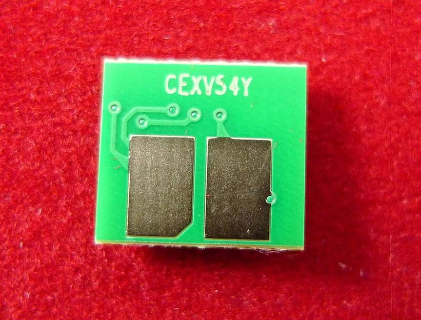 Чип Canon iR C3025/C3025i (C-EXV54Y) Yellow, 8.5K ELP Imaging® фото 2