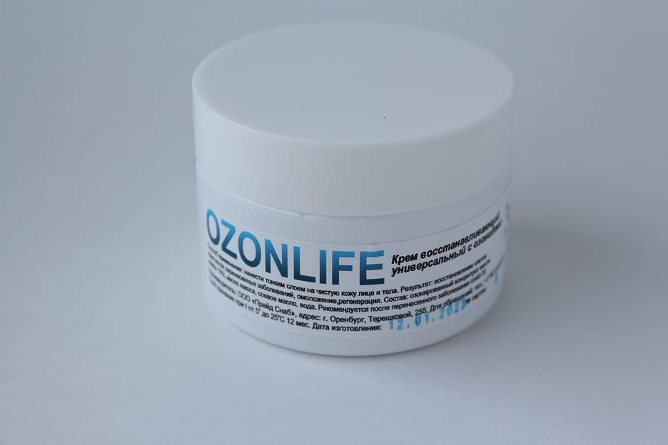 Крем восстанавливающий универсальный с озонидами «OZONLIFE» 100 мл фото 1