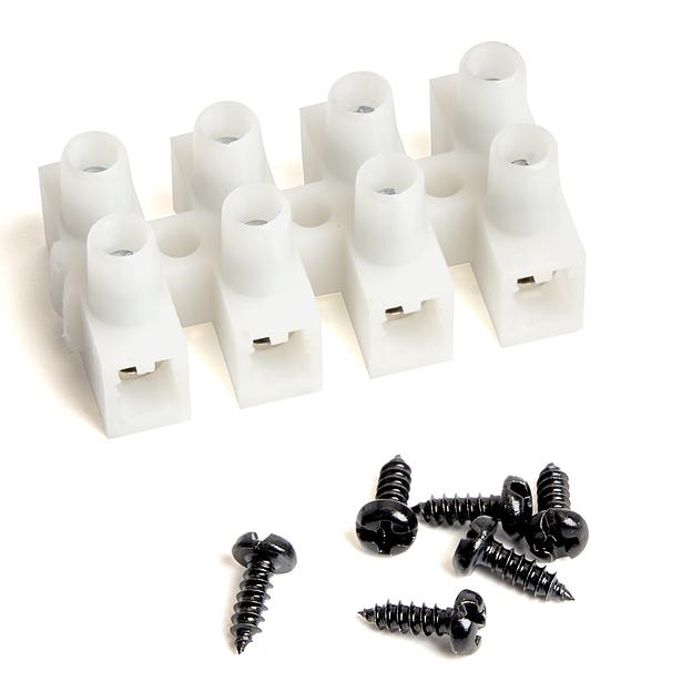 Коробка распределительная водонепроницаемая 4 выхода, с клеммой в комплекте, фото 8