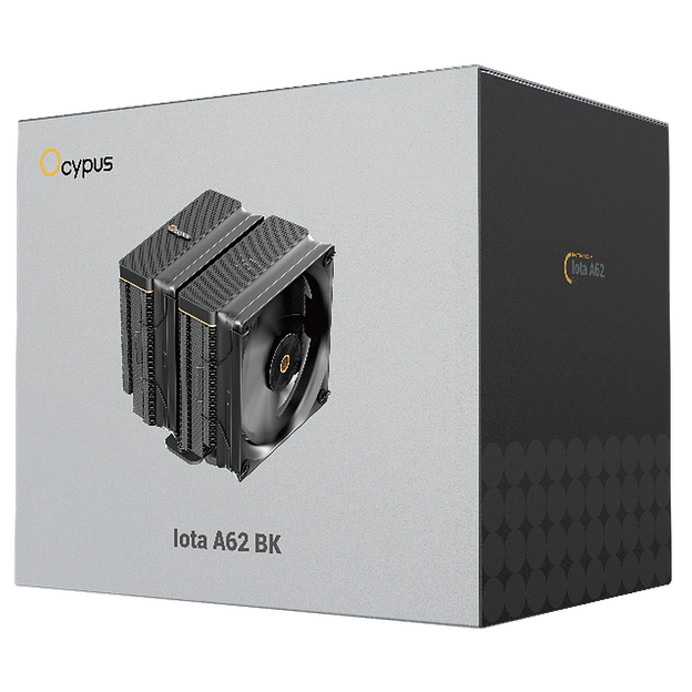 Жидкостная система охлаждения Ocypus Iota A62 BK Black 260W/ All Intel/ AMD AM* /Digital display /2 fans /Screws фото 8