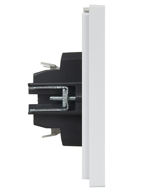 FORTE&PIANO Выключатель 2-клавишный 10А FP205 белый IEK фото 4