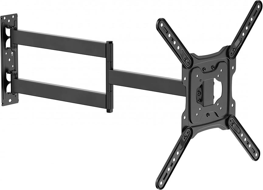 Кронштейн для телевизора Ultramounts UM960 черный 23"-65" макс.35кг настенный поворот и наклон фото 1