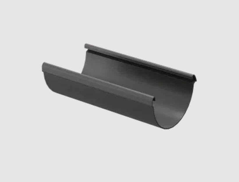 Водосток ПВХ Docke Lux желоб «LUX» 3 м графит фото 1