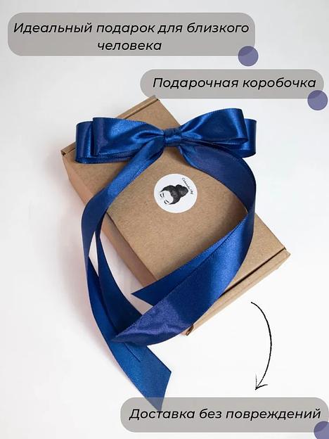 Заколка для волос «Бантик» Casanda Hey синяя, опт фото 7