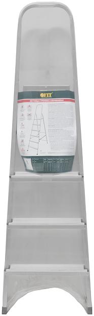 Лестница-стремянка алюминиевая, 4 ступени, вес 3.0 кг фото 3