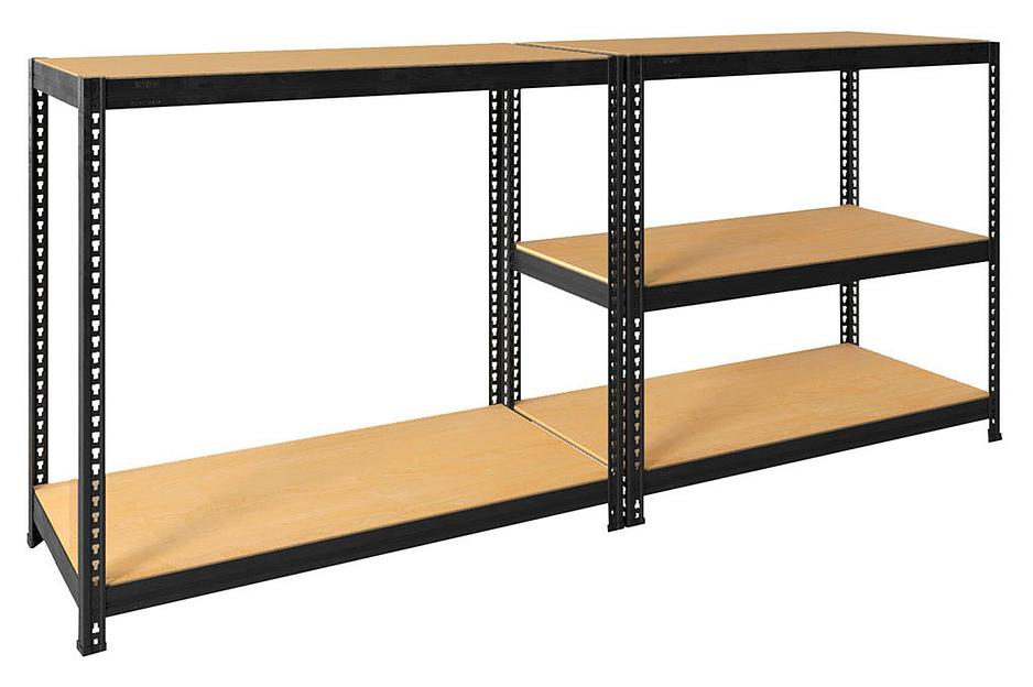 Стеллаж Практик SBL 180KD пол.:5 разборная 1803x1200x450мм антрацит (S24499375509) фото 2