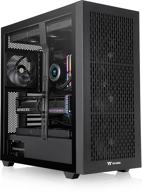 Корпус Thermaltake AX500 черный без БП XL-ATX 8x140mm 2x200mm 2xUSB3.0 audio bott PSU фото 1