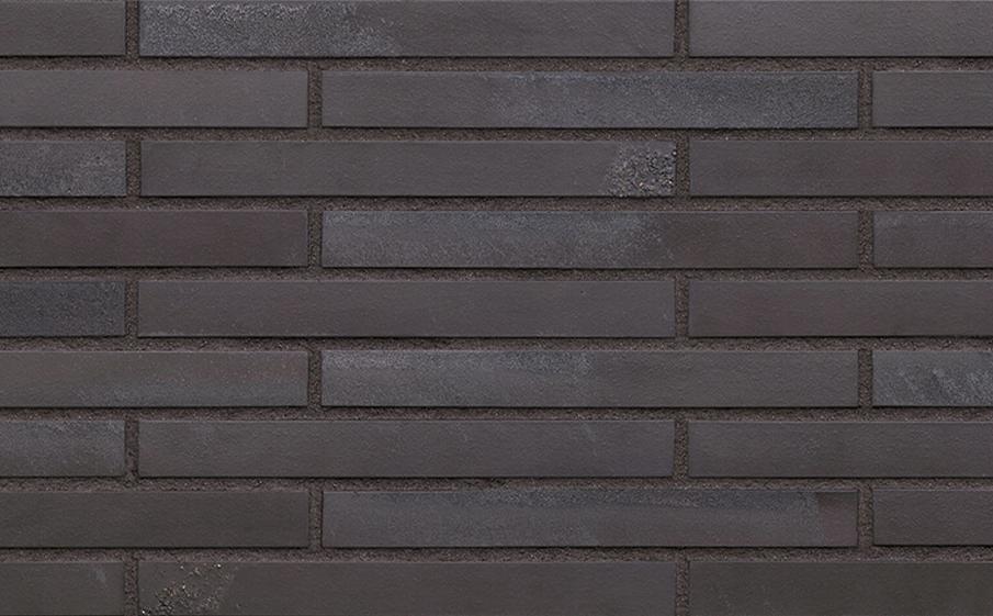 Клинкерная плитка под кирпич King Klinker KING SIZE 05 Black heart гладкая LF, 490*52*14 мм фото 1