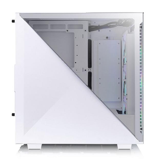 Корпус Thermaltake Divider 300 TG ARGB белый без БП ATX 2x120mm 2xUSB3.0 audio front door bott PSU фото 3