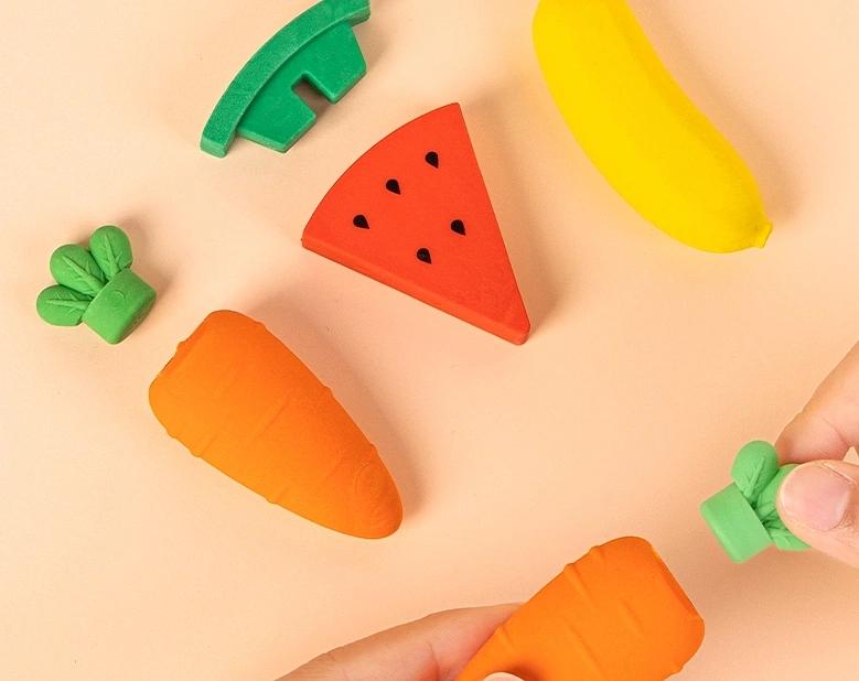 Набор ластиков Deli VP415 ассорти картон.кор. (3шт) фото 2