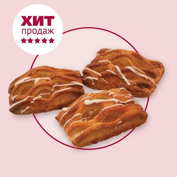 Пирожное аппетитное Медовое из слоеного теста, 2 кг, опт фото 1